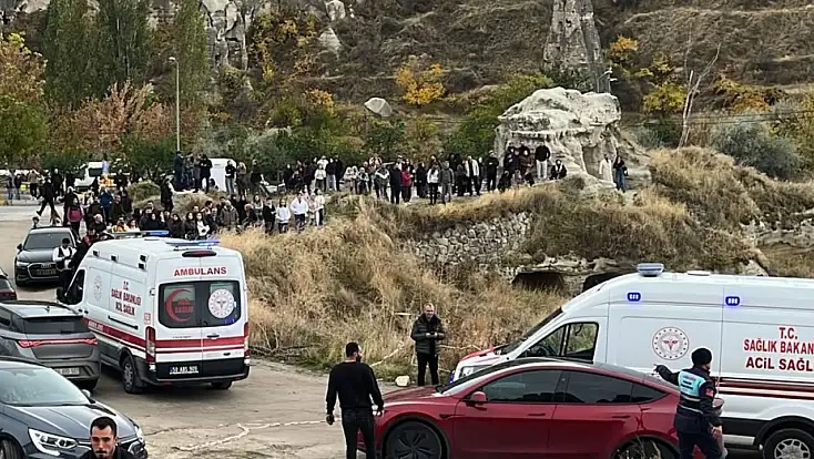 Kayseri'nin yanı başında peri bacası çöktü! Ölü ve yaralılar var!