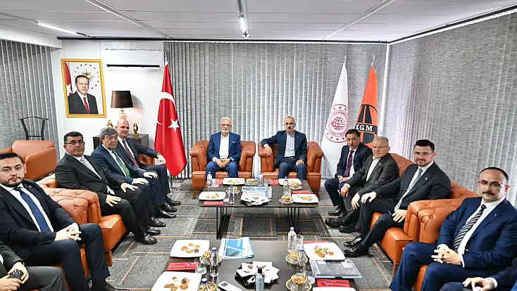 Kuzey Çevre Yolu Şantiyesi’nde önemli buluşma!