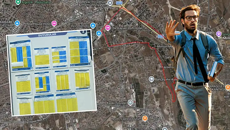 Otobüslerin yolu kısaldı, vatandaşın yolu uzadı: Kayseri’de tepki çeken ulaşım değişikliği!