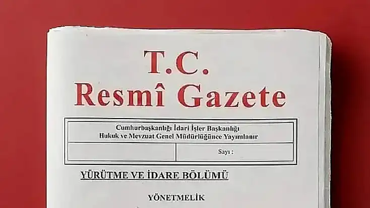 Resmi Gazete yayımlandı: 29 Temmuz 2026 tarihli Resmi Gazete kararları!