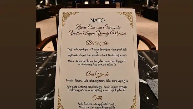 NATO Zirvesi'ne Kayseri mantısı damgası!