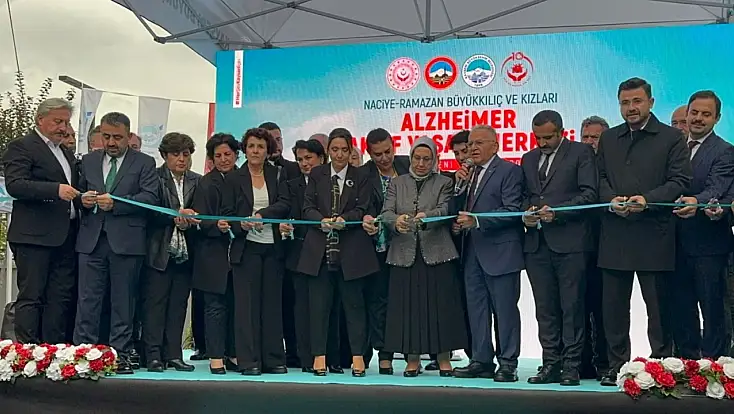 Türkiye'de İlk kez Kayseri'de! Alzheimer Aktif Yaşam Merkezi açıldı!