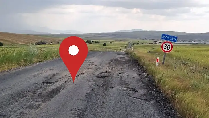 Yamalar da çare olmadı: Kayseri-Boğazlıyan sınırında yol çilesi!