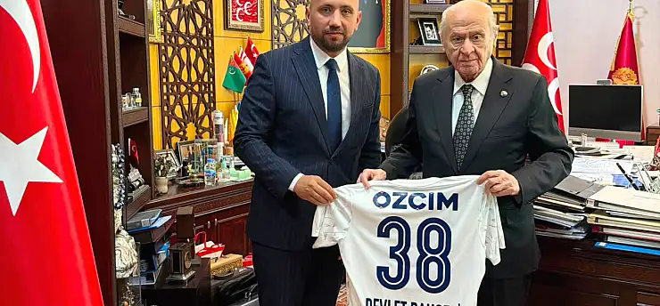 Devlet Bahçeli Erciyes 38 FK için ne dedi? Ziyarette dikkat çeken mesaj