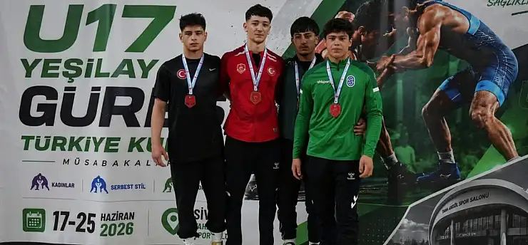 Kayserili güreşçi Türkiye şampiyonu oldu