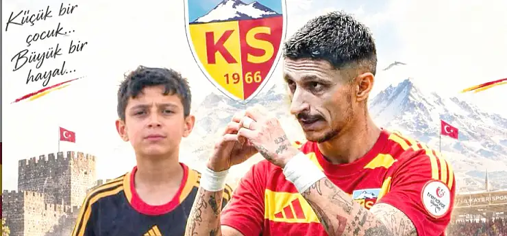 Kayserispor'a 11 yıl sonra döndü! O çocuk büyüdü, herkes onu konuşuyor