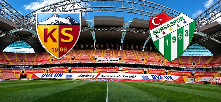 Kayserispor-Bursaspor maçı öncesi rekor kırıldı!
