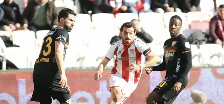 Kayserispor'da Sivasspor maçı öncesi dikkat çeken gelişme
