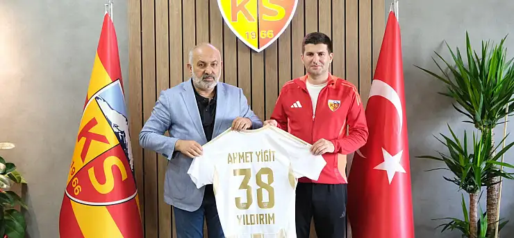 Kayserispor forması verildi, Yıldırım'dan dikkat çeken mesaj geldi