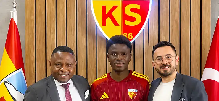 Kayserispor'un yeni transferi Kayseri'ye geldi! İlk görüntü ortaya çıktı