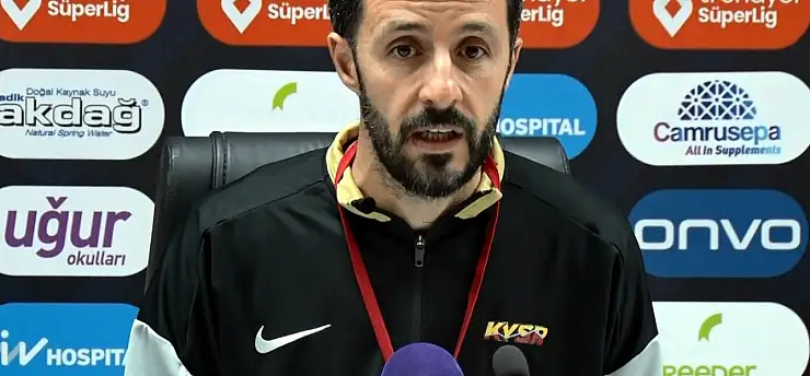 Kayserispor yardımcı antrenörü Bora Sevim: Hiçbir takım kaybetmek için sahaya çıkmıyor