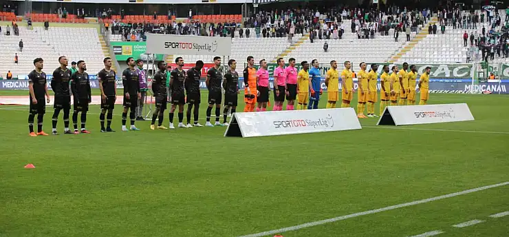 Konyaspor – Kayserispor maçında bir ilk…