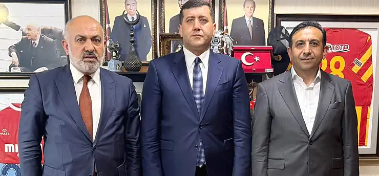TBMM'de Kayserispor trafiği: Ali Çamlı ve Tufan Koç'tan Baki Ersoy ziyareti
