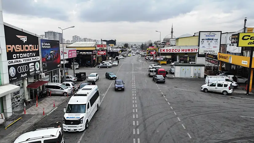 Kocasinan'da eski ve yeni sanayi bölgeleri yenileniyor