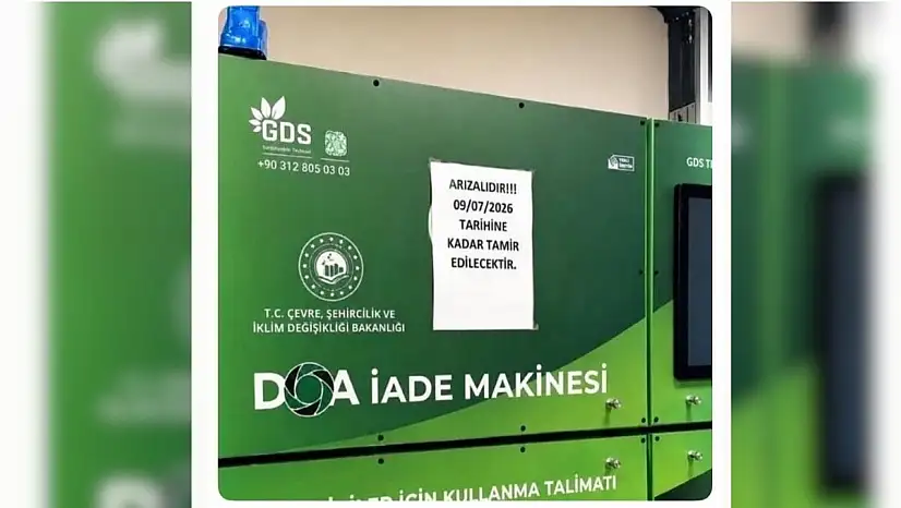 1 TL kazandıran makine Kayseri'de arızalandı! Fenomen isim sosyal medyada paylaştı
