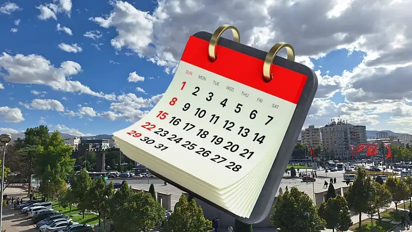 2026'nın takvimi belli oldu!