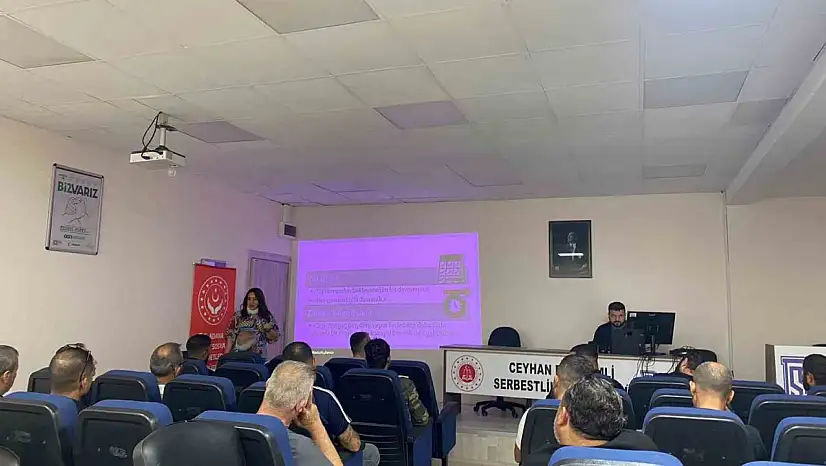 Adana'da yükümlülere yönelik eğitim düzenlendi!