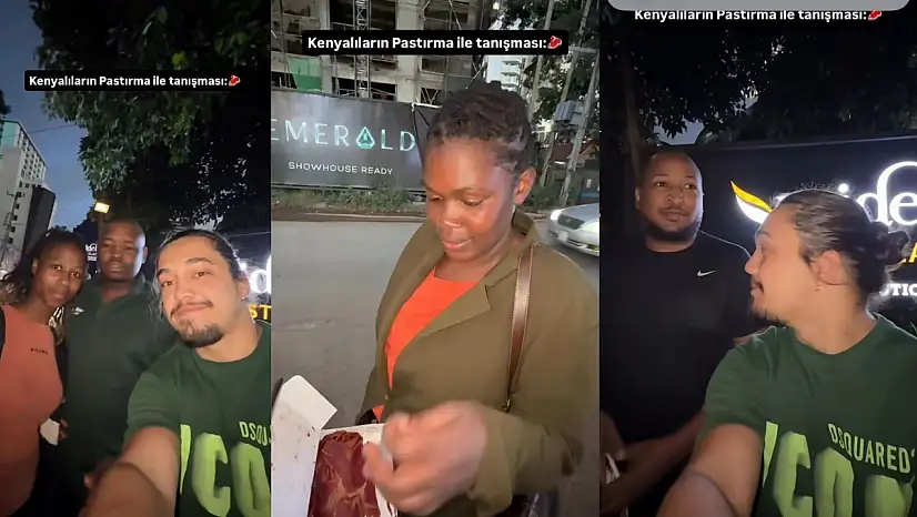 Afrikalılar Kayseri pastırmasına bayıldı!