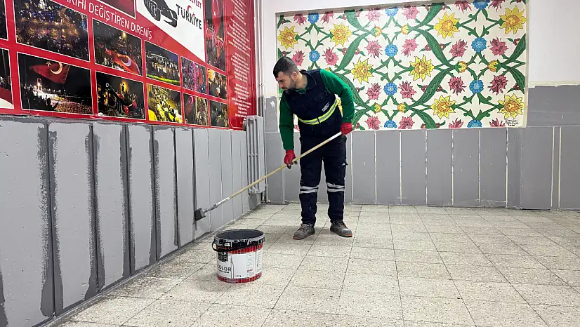 Arif Molu Mesleki ve Teknik Anadolu Lisesi'nde hummalı çalışma: Okul yeni döneme hazır!