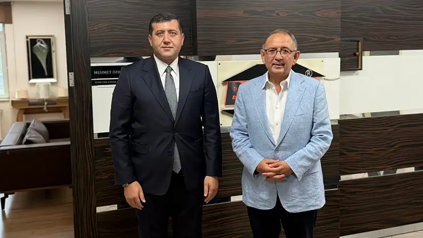 Baki Ersoy Mehmet Özhaseki ile bir araya geldi