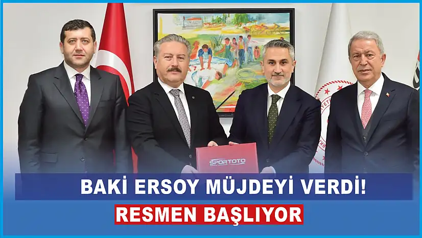Baki Ersoy müjdeyi verdi! Resmen başlıyor