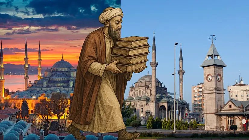 Cıngı'dan unutulmaz hatırlatma: Kitap için İstanbul'a yaya giden Kayserili alim