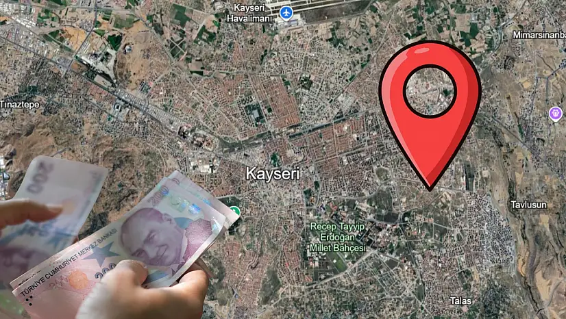 Defterdarlık, Kayseri Otobüs Terminali'ne 1.5 km uzaklıktaki taşınmazı satışa çıkardı!