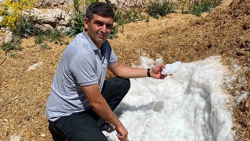 Yaz sıcağına asırlık kar geleneği ile önlem!