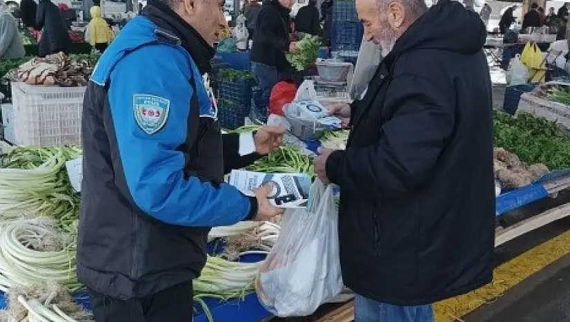 Niğde'de Emniyet güçlerinden dolandırıcılığa karşı bilgilendirme çalışması