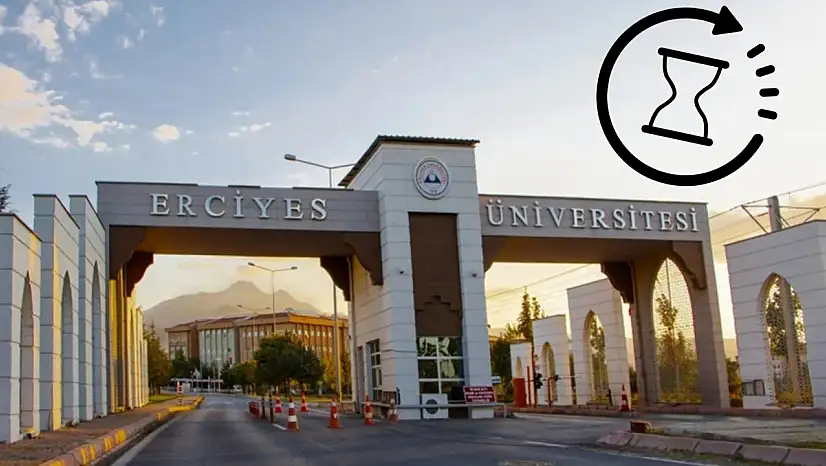 Erciyes Üniversitesi'nde geri sayım başladı – İlk kez yapılacak!