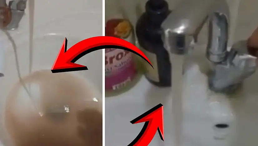 Erkilet'te sular çamur gibi akıyor: Beyaz eşyalar bozuldu!