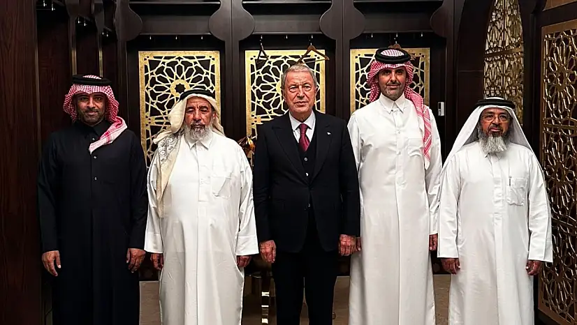 Hulusi Akar'dan Katar heyetiyle üst düzey görüşme!