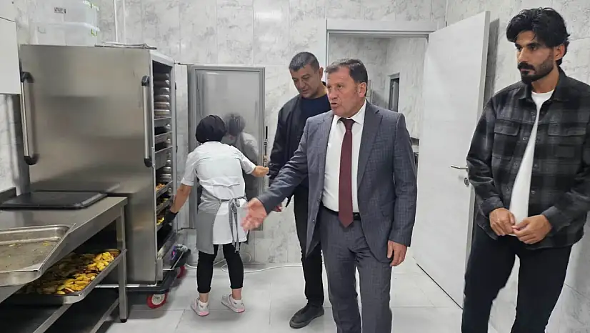 İl Müdürü Kabakcı, öğrenci yurtlarının ortak kullanım alanlarını inceledi