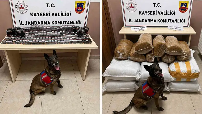 Pınarbaşı'nda 200 kilogram kaçak tütün ele geçirildi!