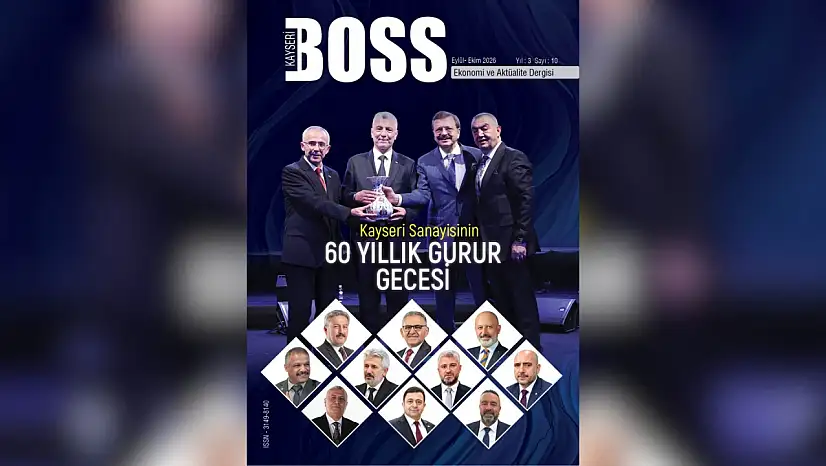 Kayseri Boss 10. sayısıyla okurlarıyla buluştu