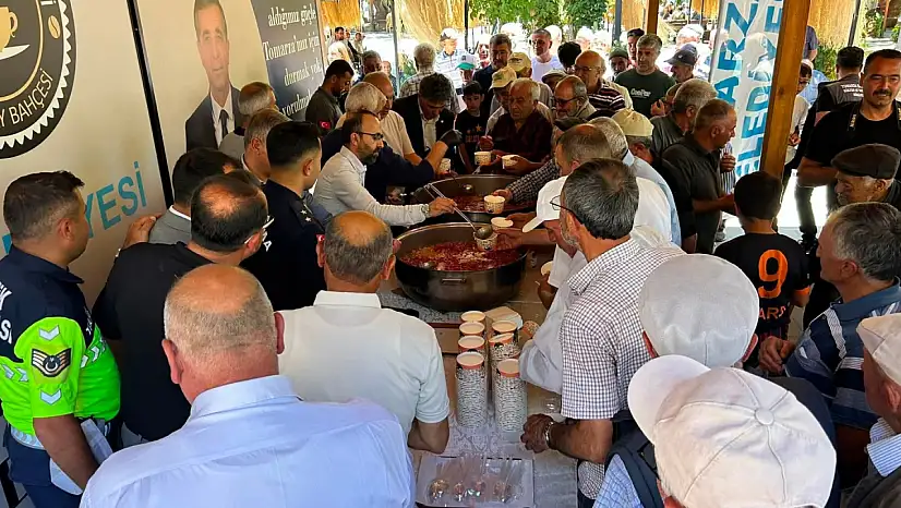 Kayseri'de Aşure Günü coşkusu! Aynı sofrada buluştular