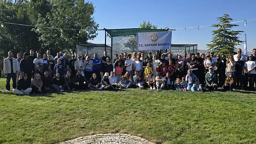 Kayseri'de avukatlar doğada bir araya geldi: 2 gün süren programa yoğun ilgi!