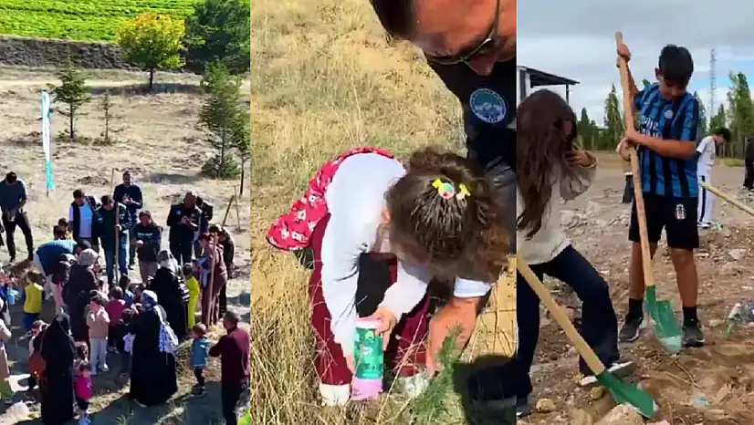 Kayseri'de D300 karayolunda yeşil seferberlik hareketi başlatıldı!