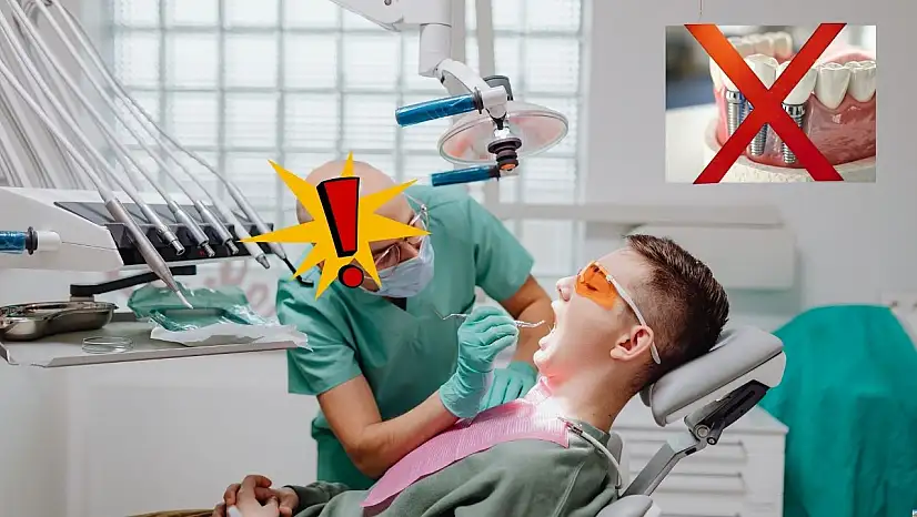 Kayseri'de diş skandalı mı? Sahte hekim ve kayıtsız implant iddiası!