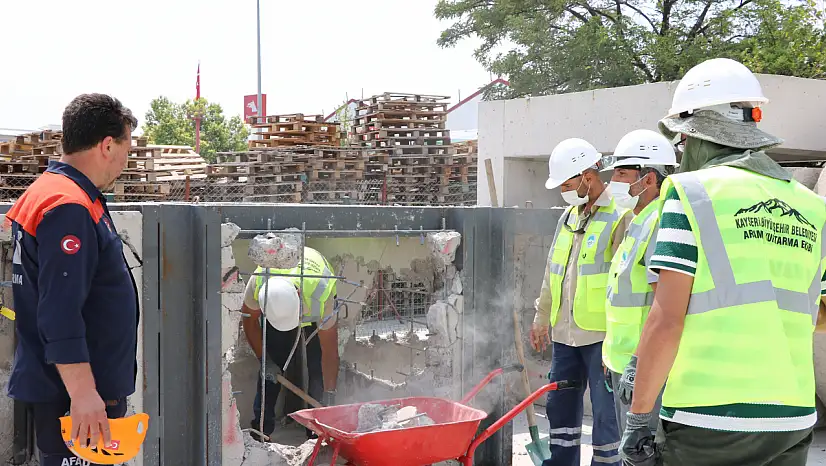 Kayseri'de 'Enkazda Arama Kurtarma' takviyesi: 34 personel sahaya hazır!