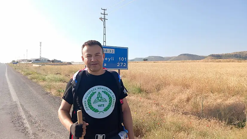 Kayseri'de gece yarısı tek başına yola çıktı! 53 yaşındaki memur neden yürüdü?