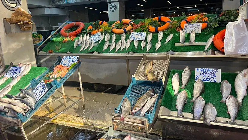 Kayseri'de güncel balık fiyatları vatandaşların dikkatini çekti