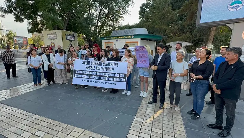 Kayseri'de kadınlardan Selin Gökhan cinayeti sonrası çağrı: Bir sonraki kadın öldürülmesin