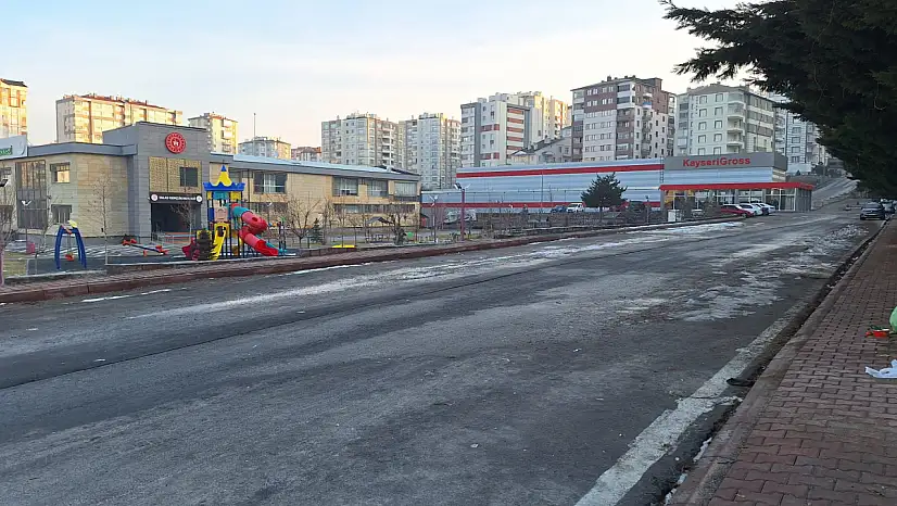 Kayseri'de karlar eridi kirli görüntü ortaya çıktı