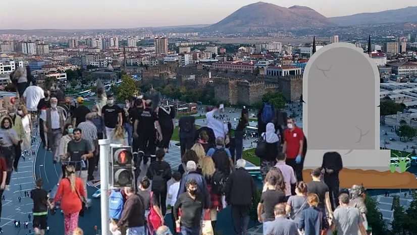 Kayseri'de ölüm sayısında gözle görülür artış: Bir yılda 8 bin 324 kişi hayatını kaybetti!
