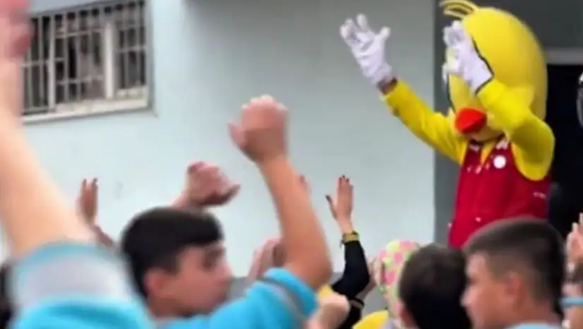 Kayseri'de 'Oynaya Oynaya Gelin Çocuklar' projesiyle okullar arası dostluk köprüsü