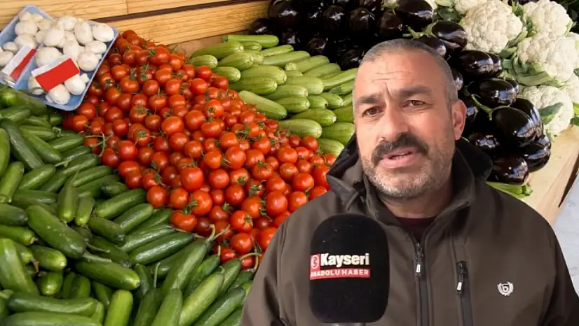 Kayseri'de sebze fiyatları neden yükseldi? Esnaftan dikkat çeken açıklama