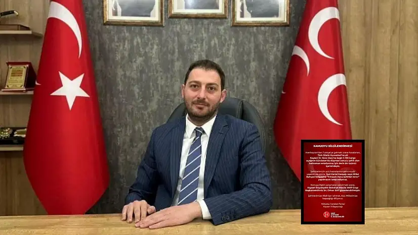 Kayseri'de Şehitlere vefa projesi – MHP'den Anıt talebi