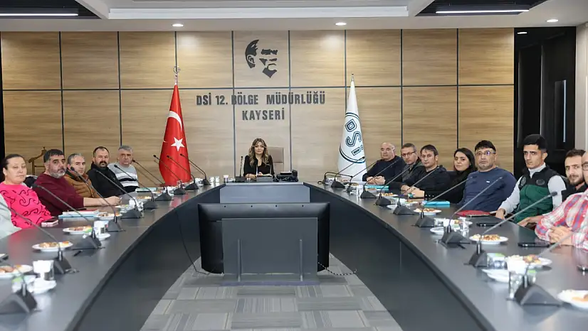 Kayseri'de serbest jeoloji mühendisleri ile önemli toplantı!