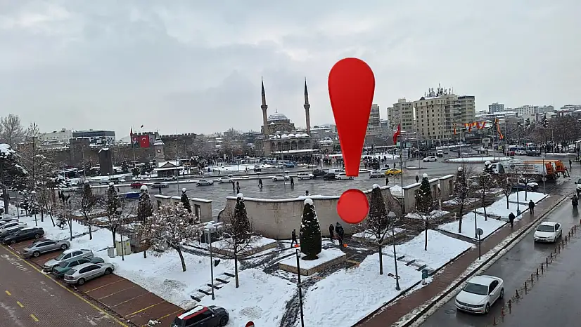 Kayseri'deki en soğuk ilçe oldu